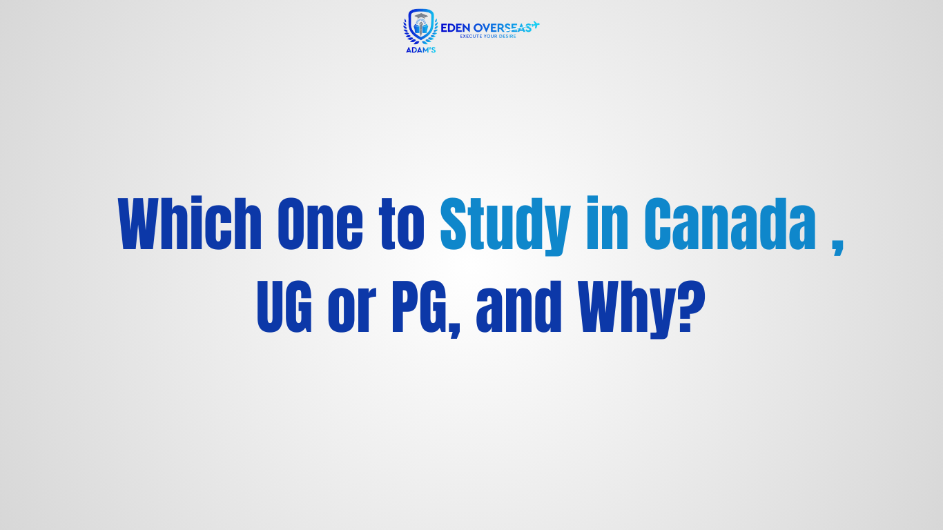 Eden Overseas, being the best study abroad consultant in Kerala for Canada student visas, is your trusted guide.